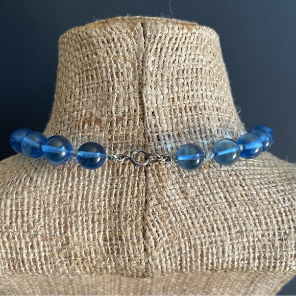 Vintage Chinese export Peking glass Beaded Necklace - Picture 7 of 8